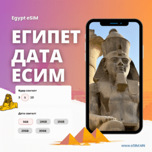 Египет Дата еСИМ (Egypt eSIM)