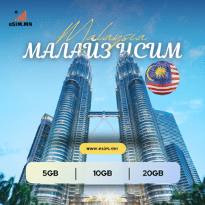 Малайз Дата иСИМ (Malaysia Data eSIM)