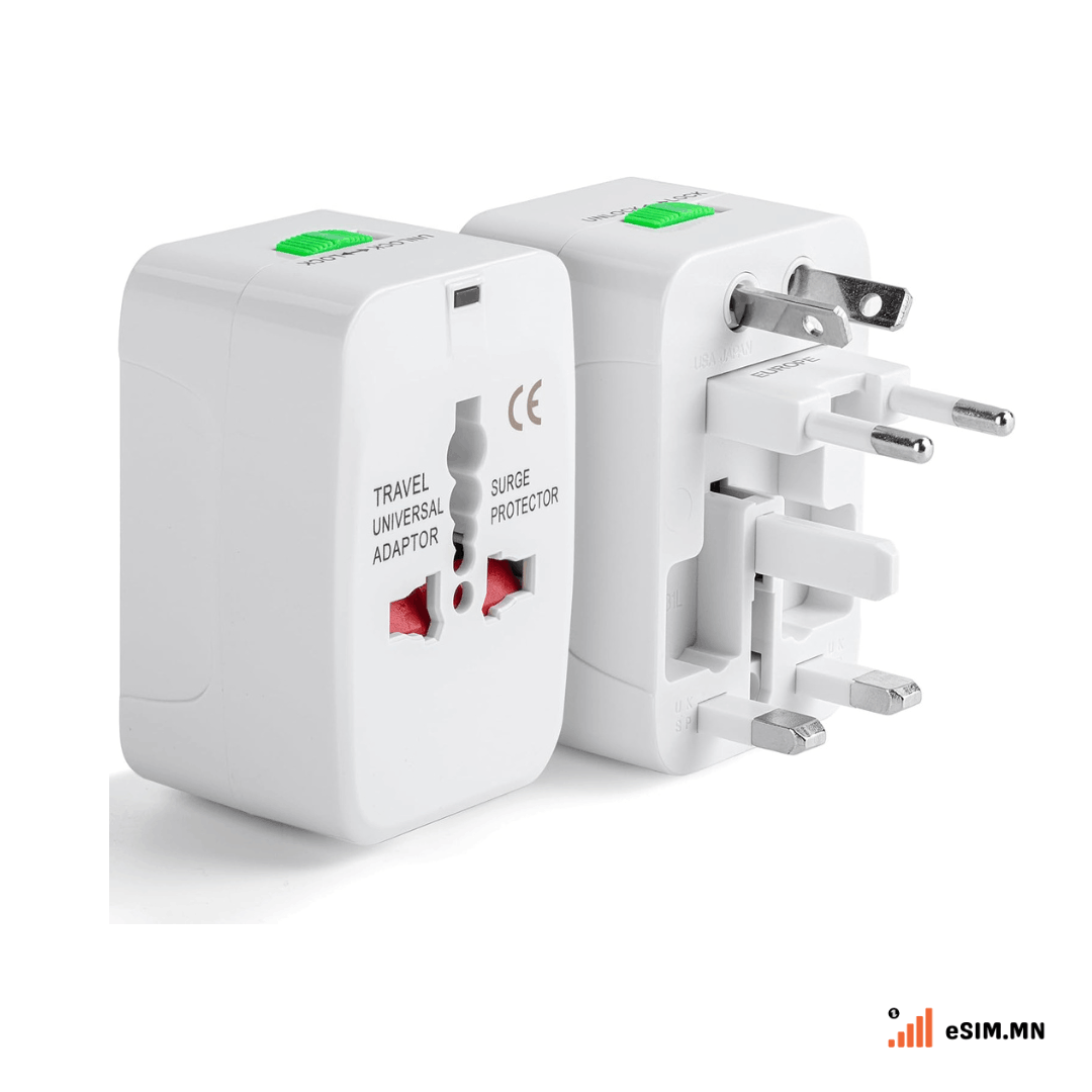 Аяллын универсал адаптер (Travel Adapter)